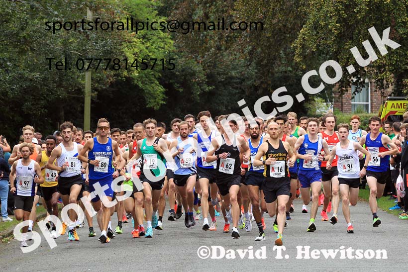 Senior mens Northern 6 Stage Relay, 2023 Northern 6 and 4 Stage Relays and Youngsters, Birkenhead Park, Wirral.  Photo: David T. Hewitson/Sports for All Pics